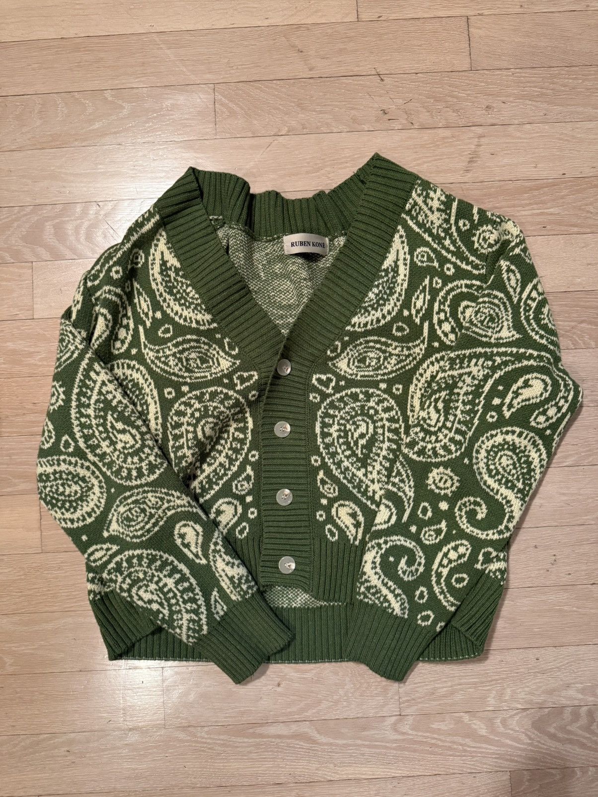 Lac Demure × Ruben Kone O.G Ruben Kone Cardigan . Size US S / EU 44-46 / 1 - 4 Thumbnail
