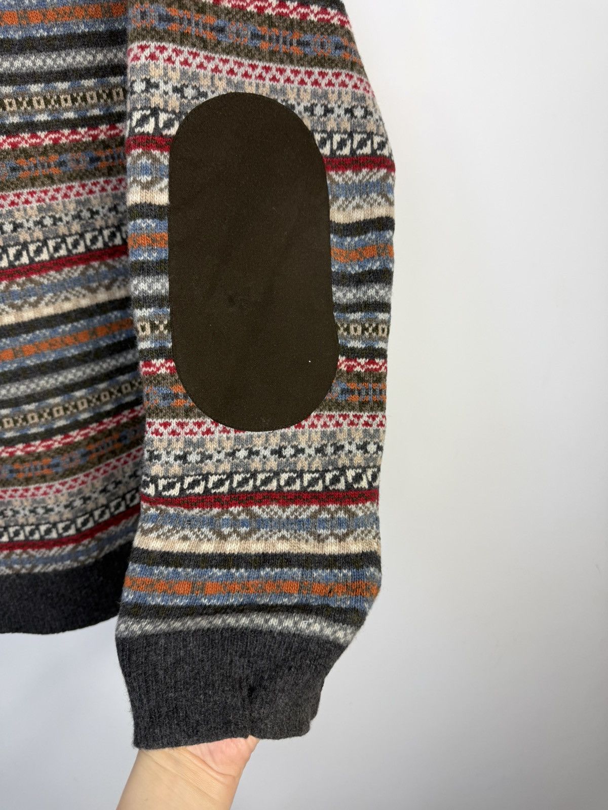 Barbour Unique Barbour Martingale Crew Sweater in Charcoal Pattern Size US M / EU 48-50 / 2 - 6 Thumbnail