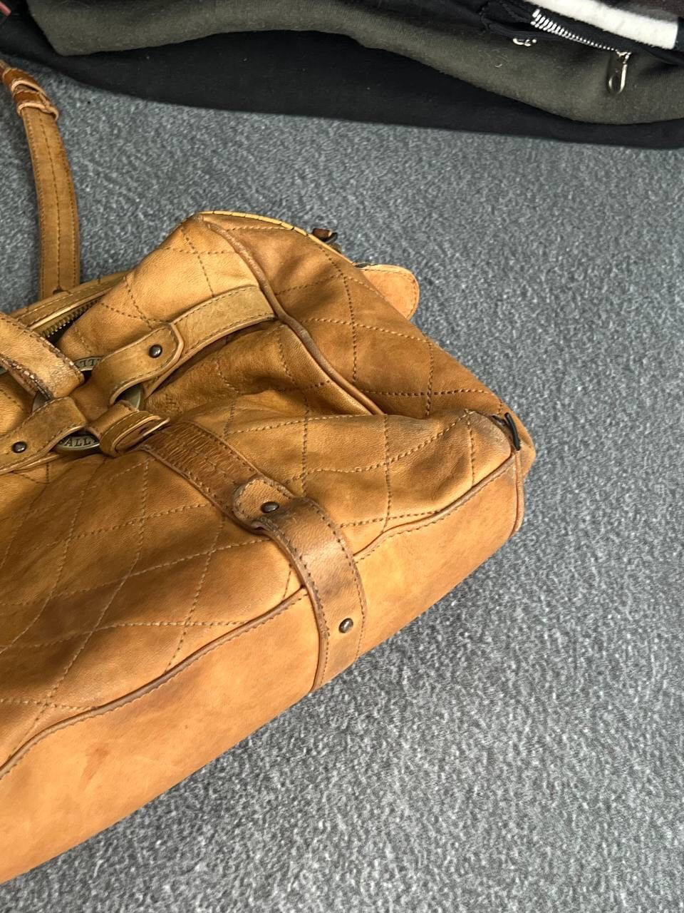 Bally Bally Vintage 90's Luxury Leather Retro Handle Bag Size ONE SIZE - 4 Thumbnail