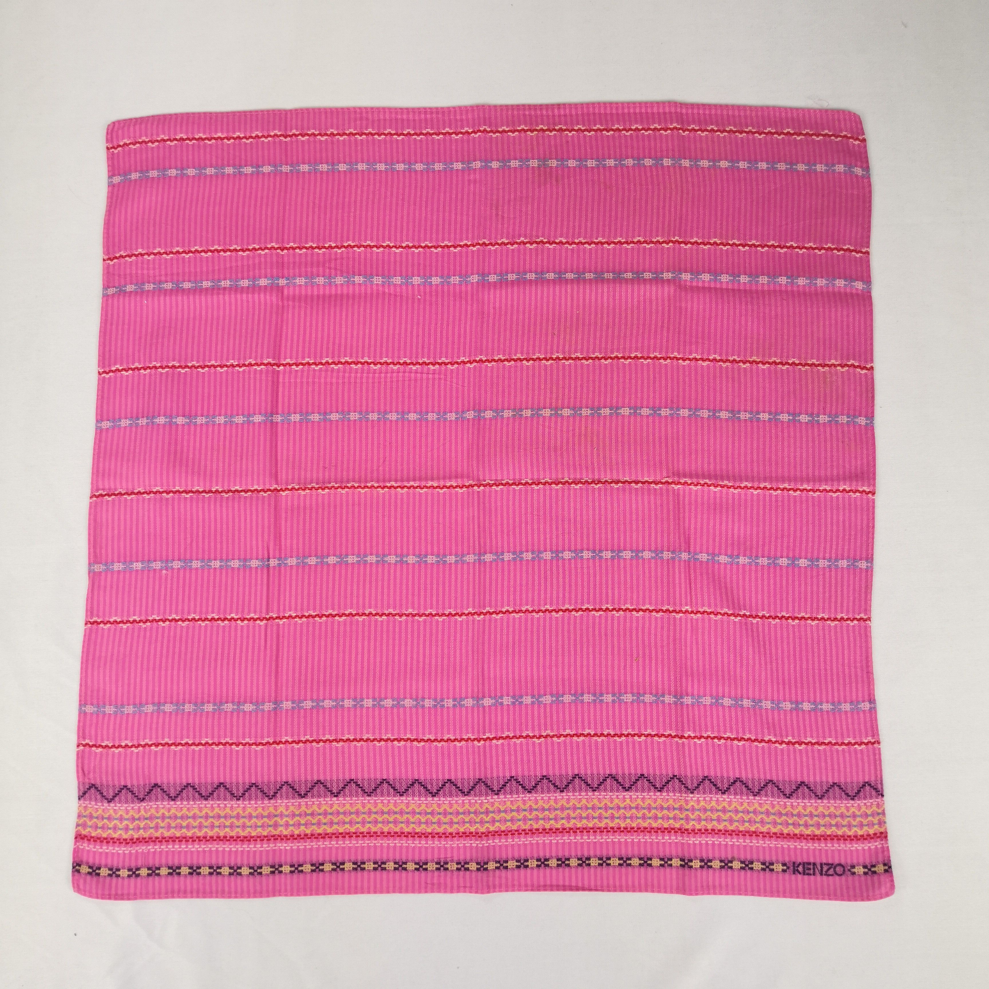 Kenzo Vintage Kenzo Scarf Neckerchief Bandana Handkerchief Size ONE SIZE - 2 Thumbnail
