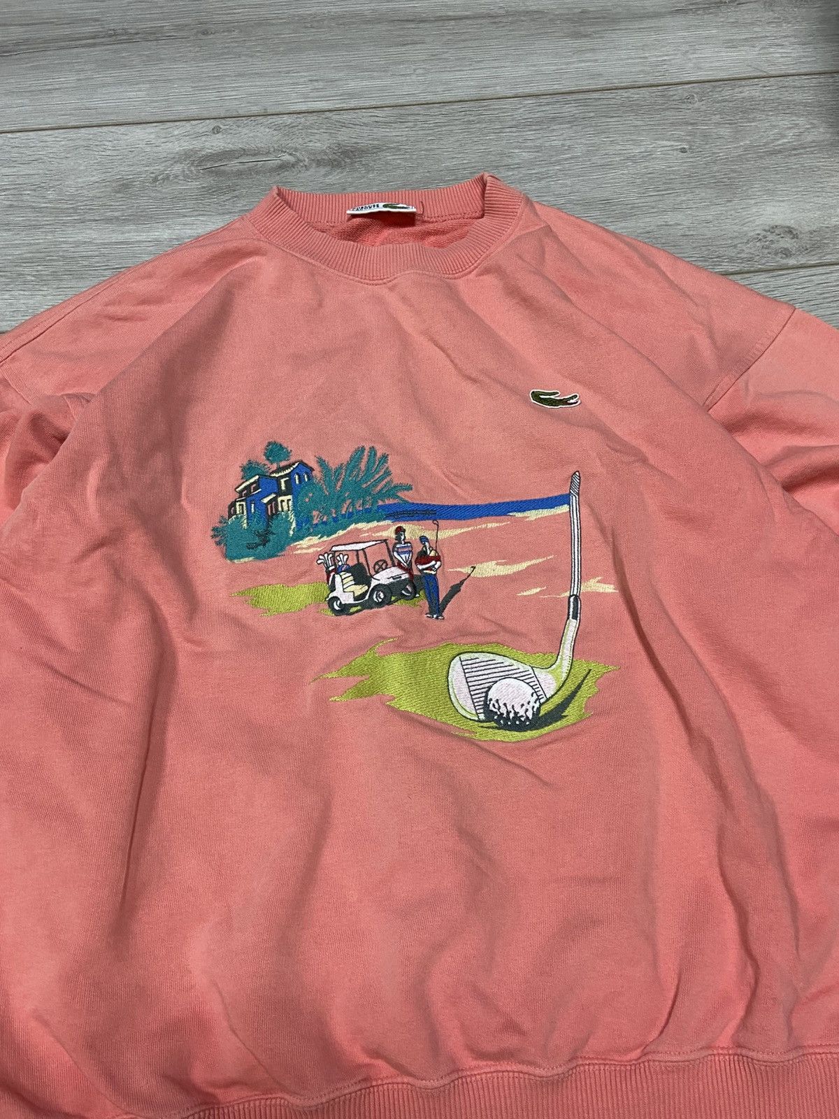 Lacoste Lacoste Chemise France golf⛳️ big embroidered logo sweatshirt Size US L / EU 52-54 / 3 - 3 Thumbnail