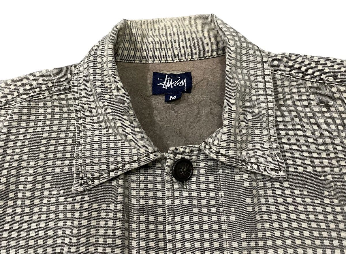 Stussy Vintage Stussy Checkered Made In USA Buttons Up Jacket Size US M / EU 48-50 / 2 - 8 Thumbnail