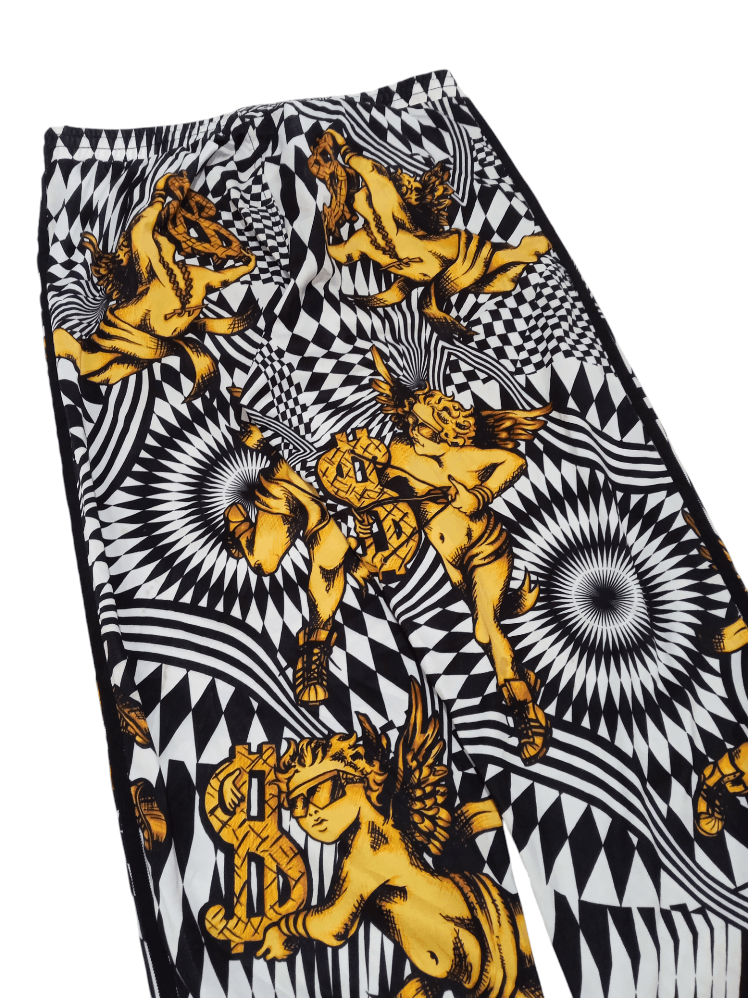 Adidas × Jeremy Scott Rare Adidas Jeremy Scott Angel Print Track Pants Size US 32 / EU 48 - 4 Thumbnail