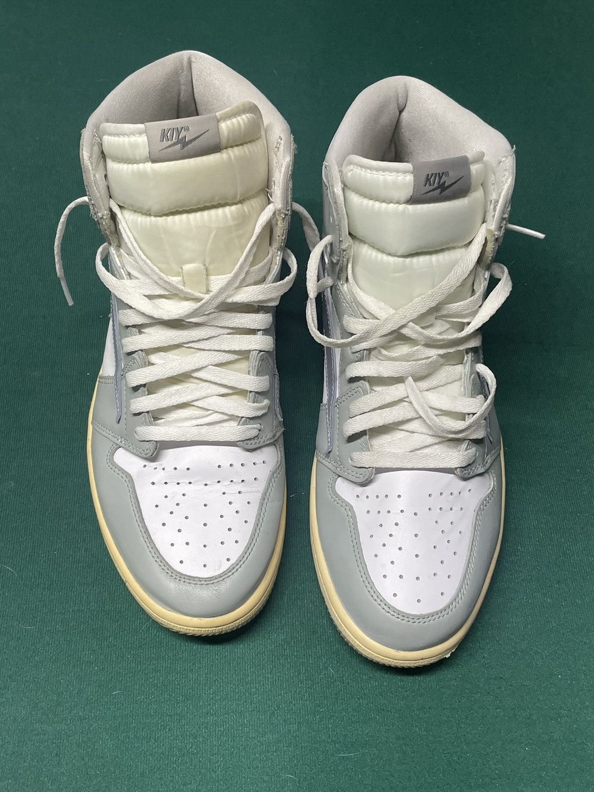 Reves Paris Kool Kiy x Reves Paris Air Kiy 85’ Hi “Cool Grey” Size US 12 / EU 45 - 6 Thumbnail