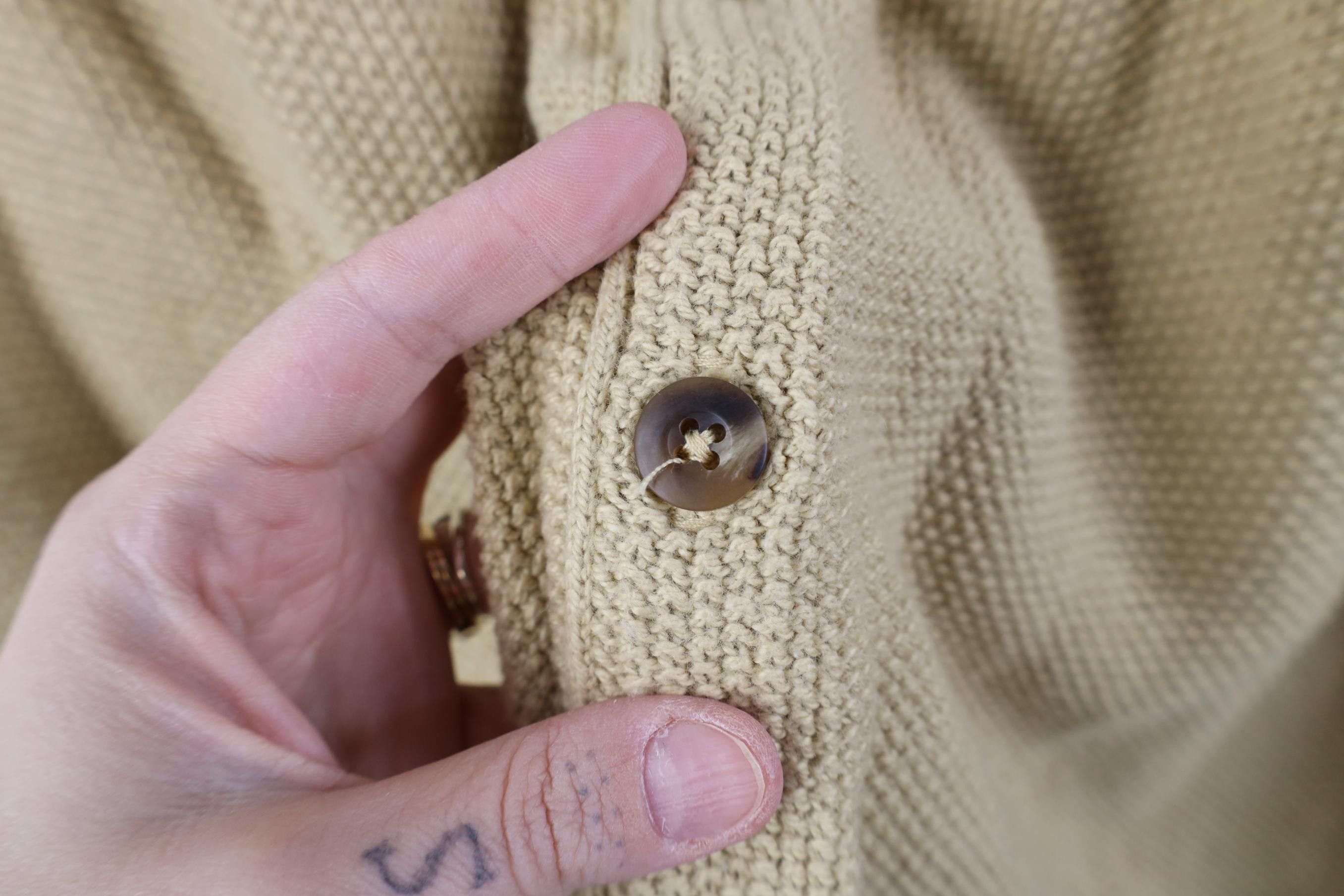 L.L. Bean Vintage 90s LL Bean Thermal Cotton Knit Sweater Vest USA Size US L / EU 52-54 / 3 - 4 Thumbnail