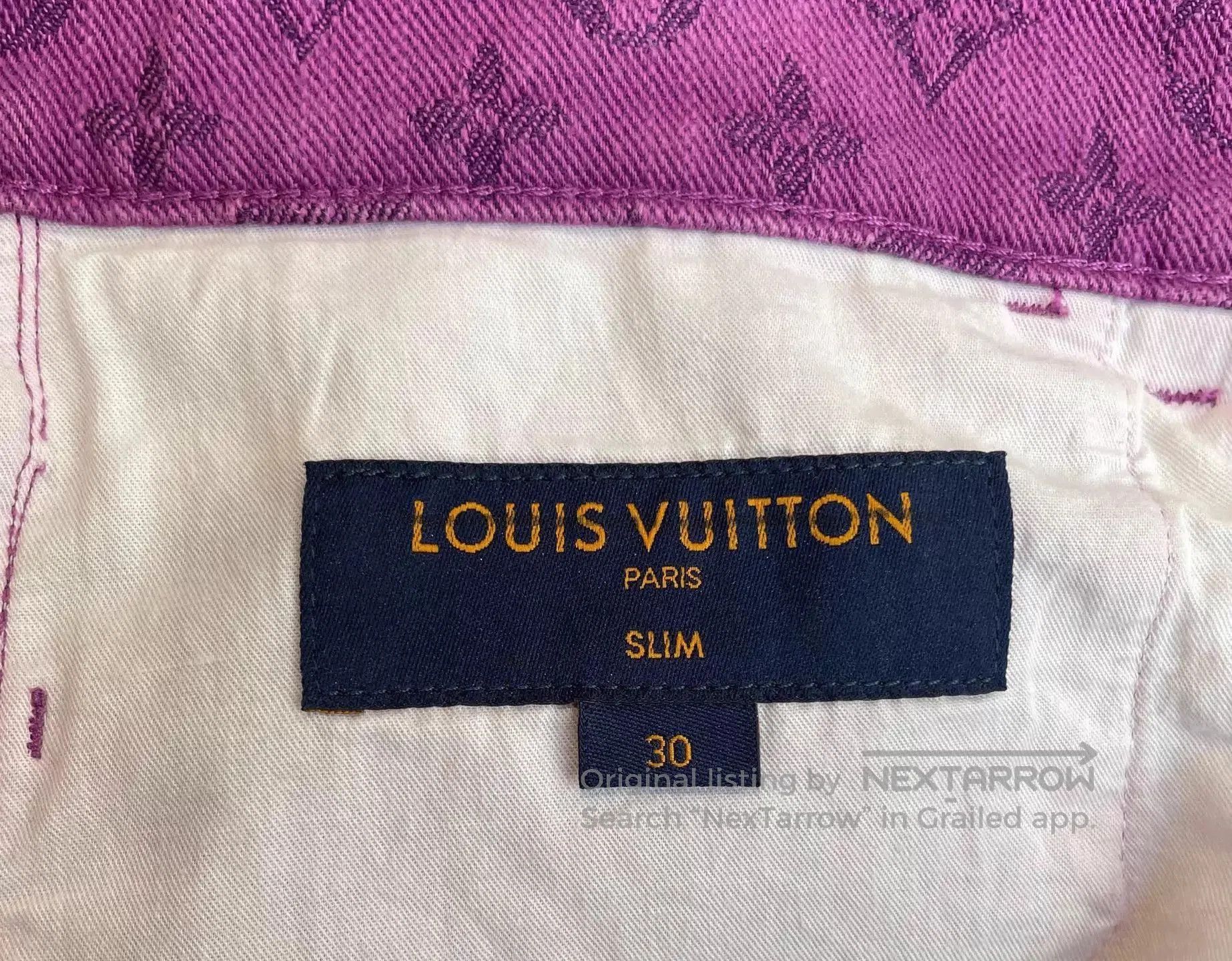 Louis Vuitton Purple Patterned Casual Pants Size 30. Size US 30 / EU 46 - 5 Thumbnail