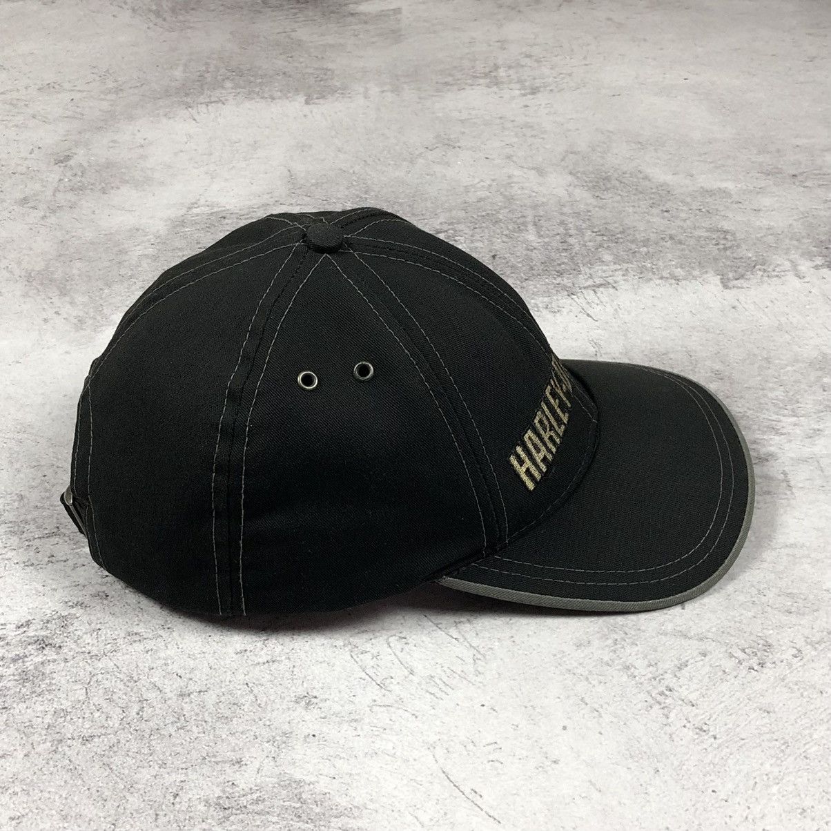 Harley Davidson Vintage Harley-Davidson USA Cap Size ONE SIZE - 6 Thumbnail