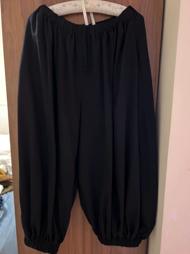 Comme des Garcons Comme Des Garcons Navy blue lantern pants 2505-Nextarrow Size US 30 / EU 46 - 1 Thumbnail