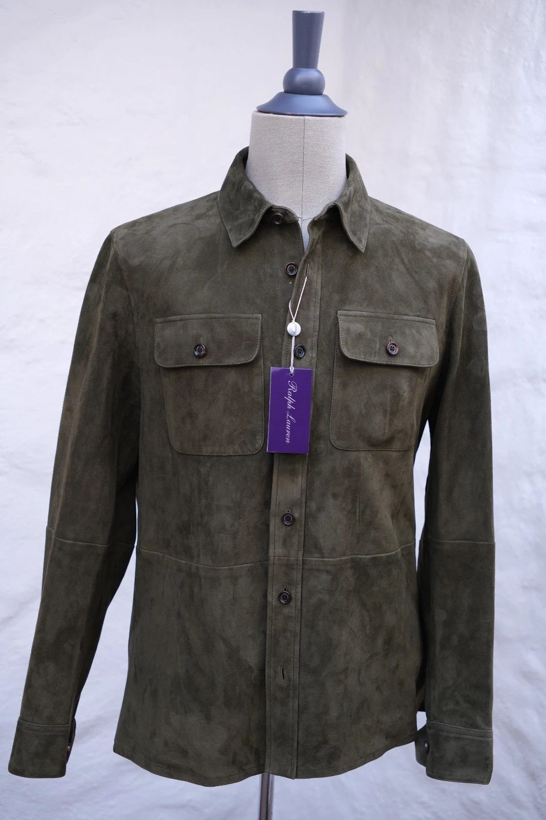 NEW Ralph Lauren Purple Label Jacket Forest Green Medium