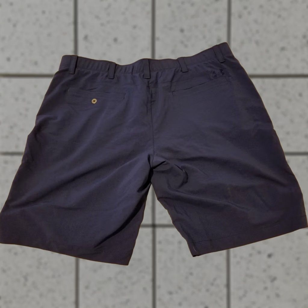 Under Armour Under Armour Mens Shorts 42 Navy Blue Athletic Golf Size US 42 / EU 58 - 1 Thumbnail