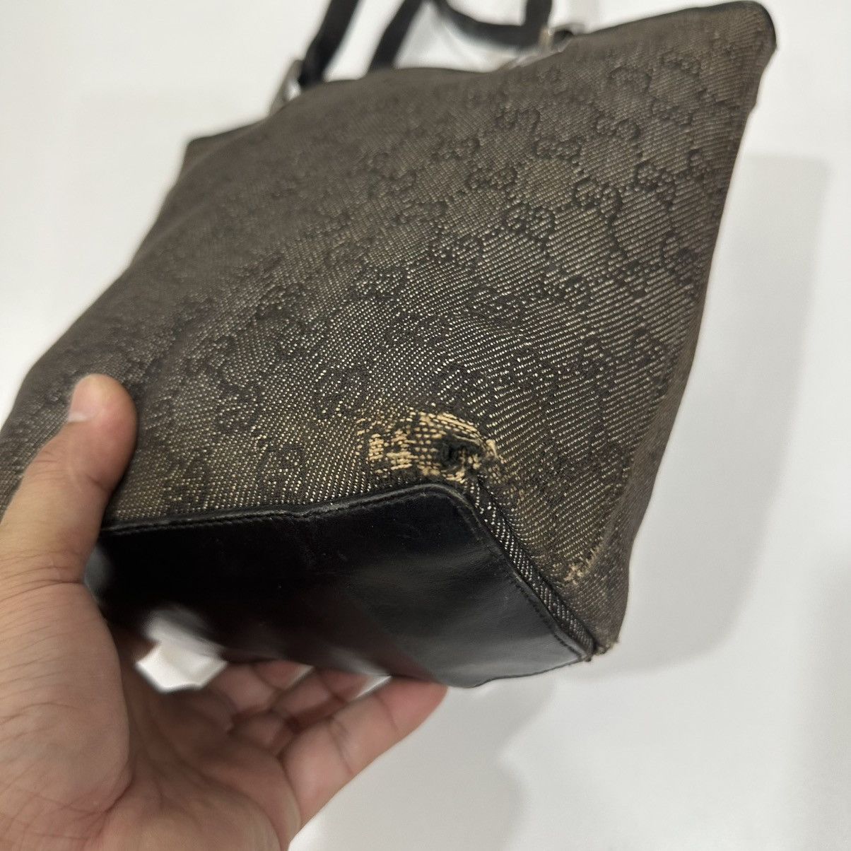 Gucci GUCCI GG CANVAS MEDIUM TOTE BAG 21 Size ONE SIZE - 8 Thumbnail