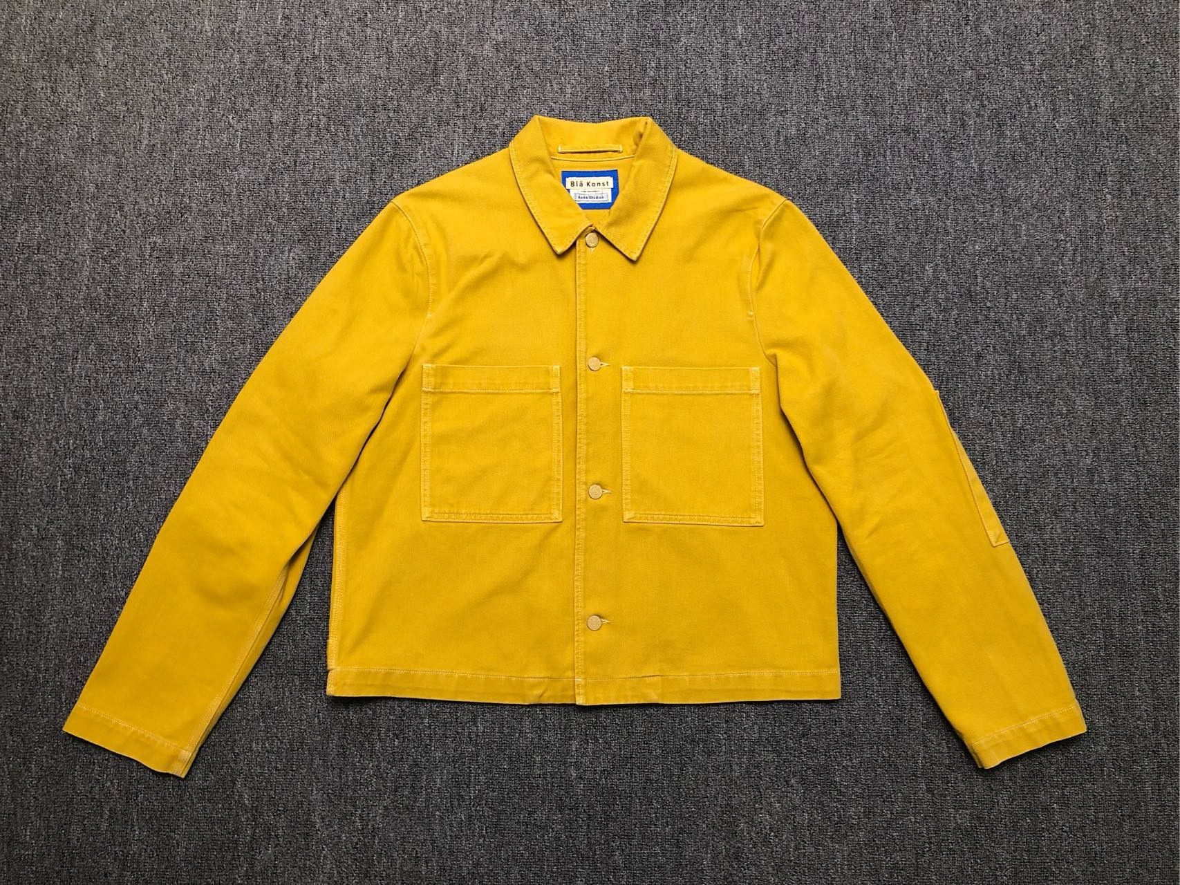 Acne Studios acne studios Yellow denim jacket 2501-Nextarrow Size US S / EU 44-46 / 1 - 1 Thumbnail