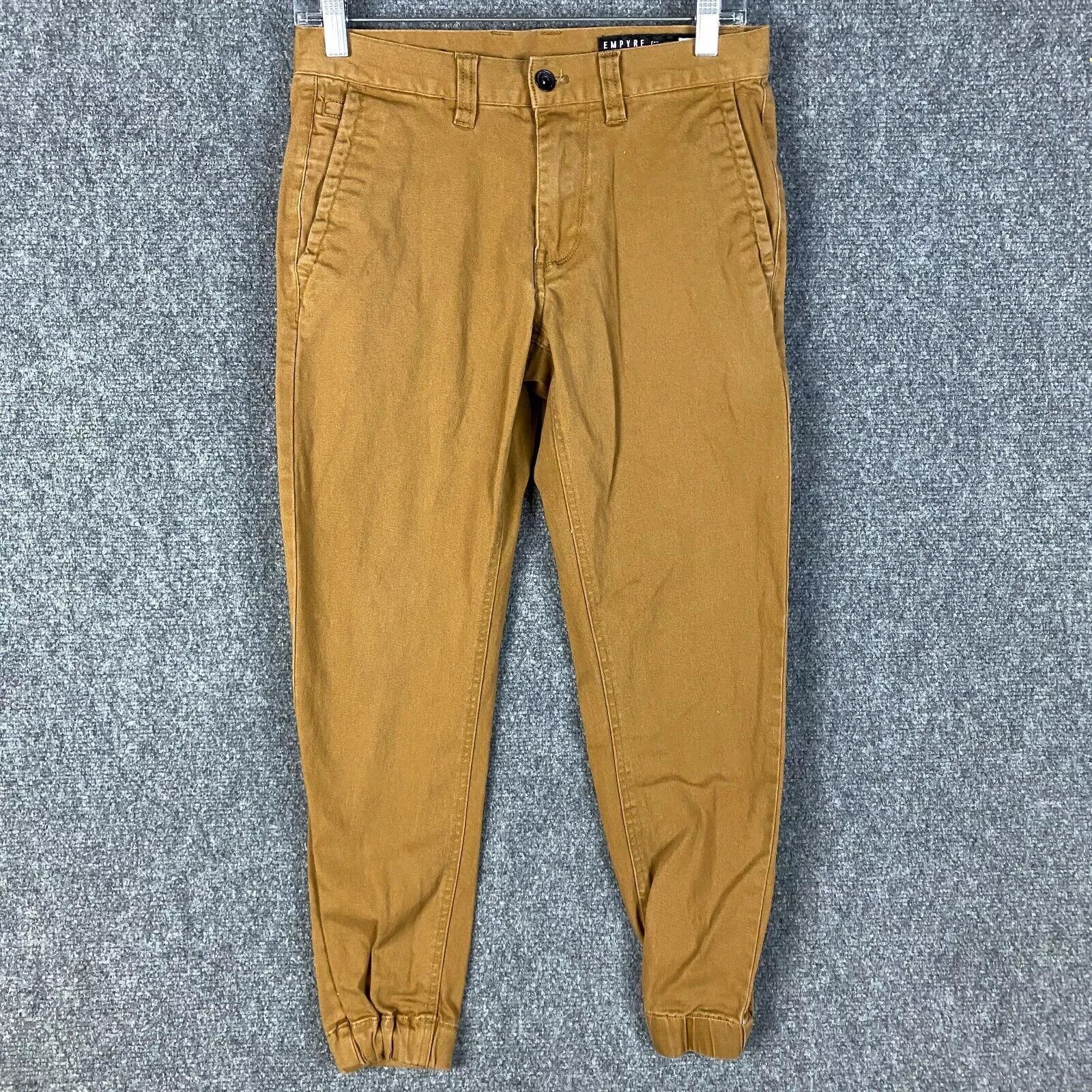Empyre Empyre Joggers Men's Size 28 Pants Brown Cotton Adults Size US 28 / EU 44 - 1 Thumbnail