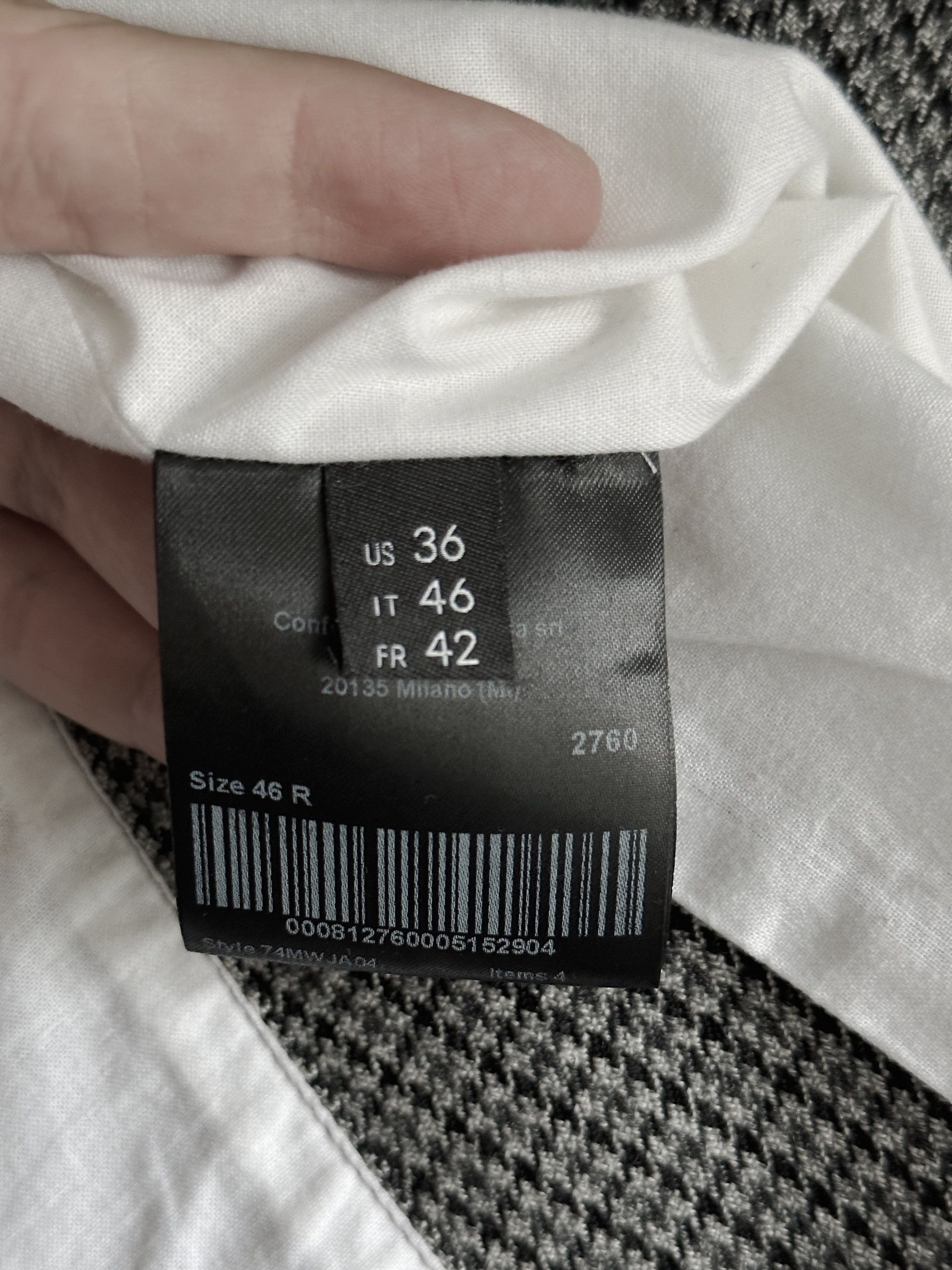Calvin Klein 205W39NYC Houndstooth Blazer Size 36R - 5 Thumbnail
