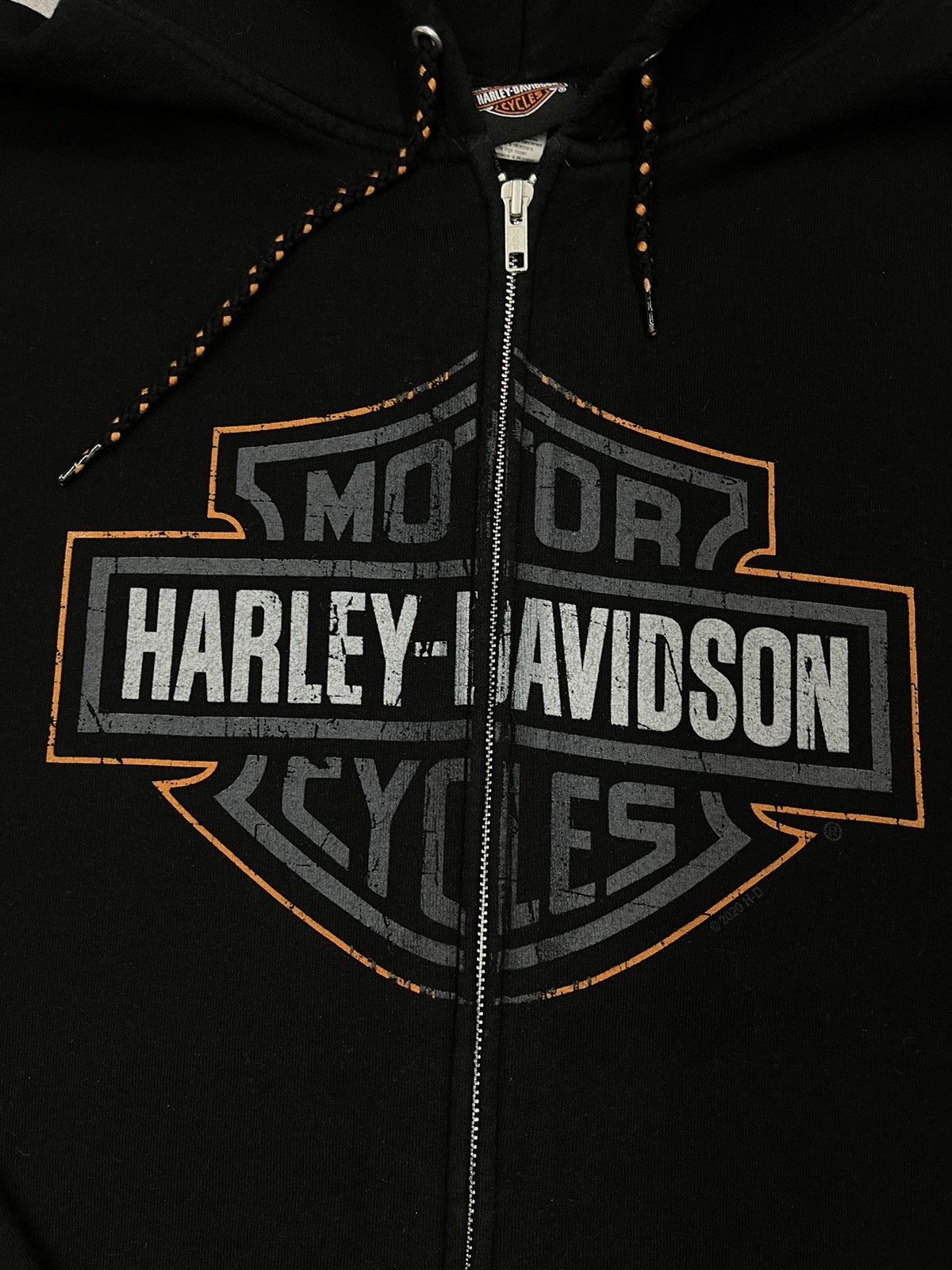 Harley Davidson Harley Davidson Berkshire England Black Zip Hoodie Size US XXL / EU 58 / 5 - 8 Thumbnail