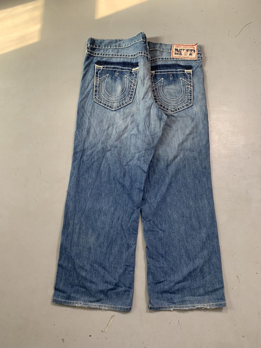 True Religion Vintage true religion baggy fit denim 46 size Size US 44 / EU 60 - 9 Thumbnail