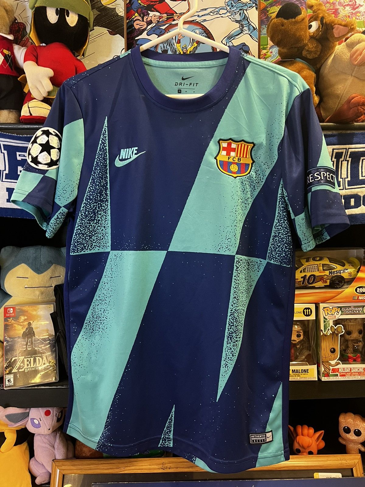 Nike NIKE FC Barcelona 19/20 #1 Abraham Jersey Size US M / EU 48-50 / 2 - 1 Thumbnail