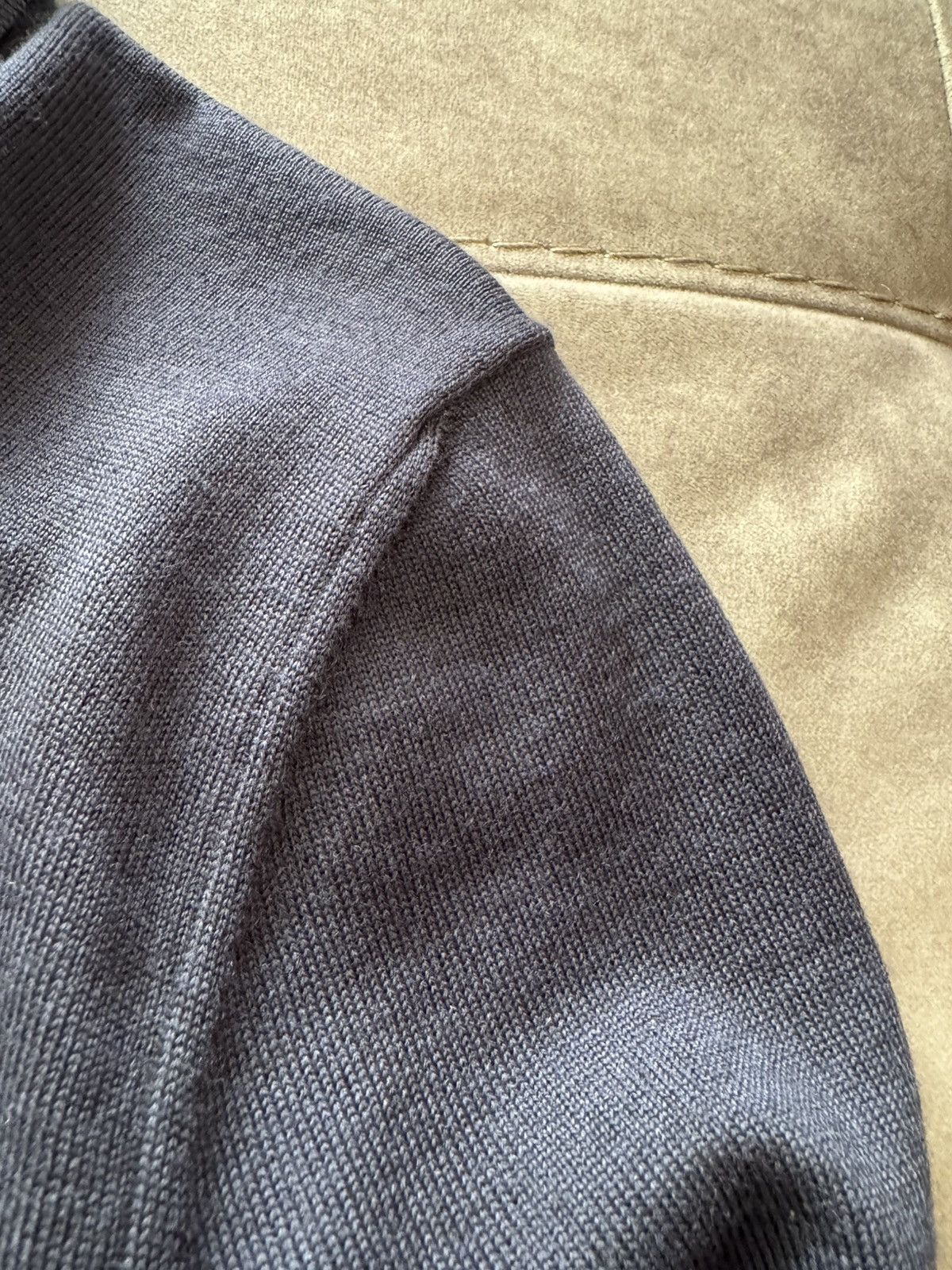 Canali CANALI wool knit polo SEE TAPE MEASUREMENTS IN PHOTOS Size US L / EU 52-54 / 3 - 18 Thumbnail