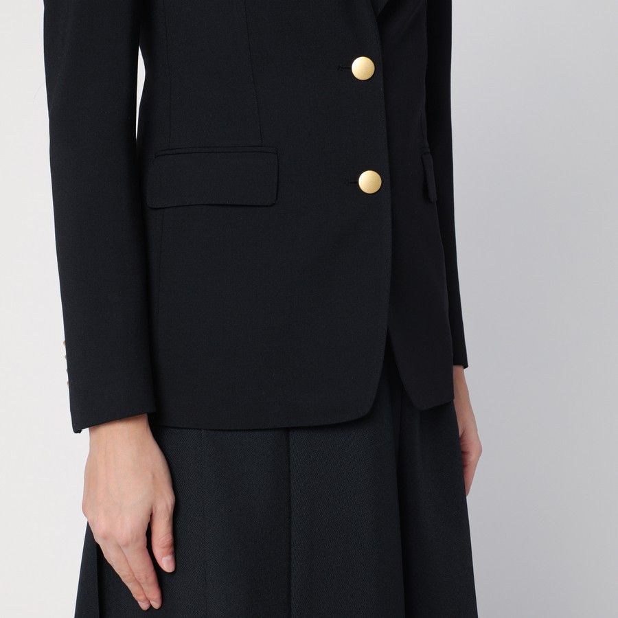 Tagliatore o1d2blof1024 Single-Breasted Jacket In Black Size S / US 4 / IT 40 - 4 Thumbnail
