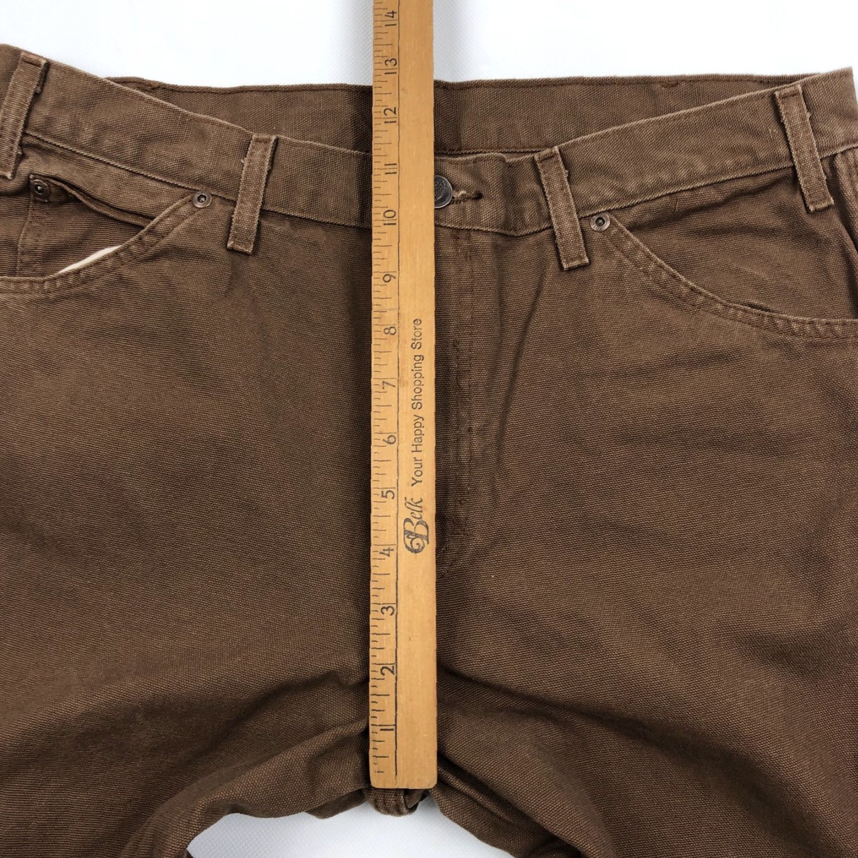 Dickies Dickies Men's Brown Workwear Carpenter Pants 34x30 Cotton Canvas Utility Pockets Size US 34 / EU 50 - 7 Thumbnail