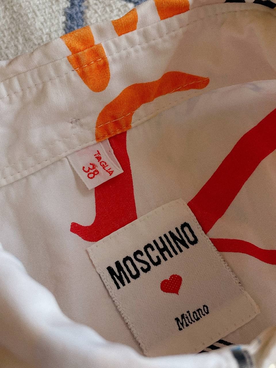 Moschino Vintage Moschino Milano Shirt Music Print Italy 90s Size US M / EU 48-50 / 2 - 8 Thumbnail