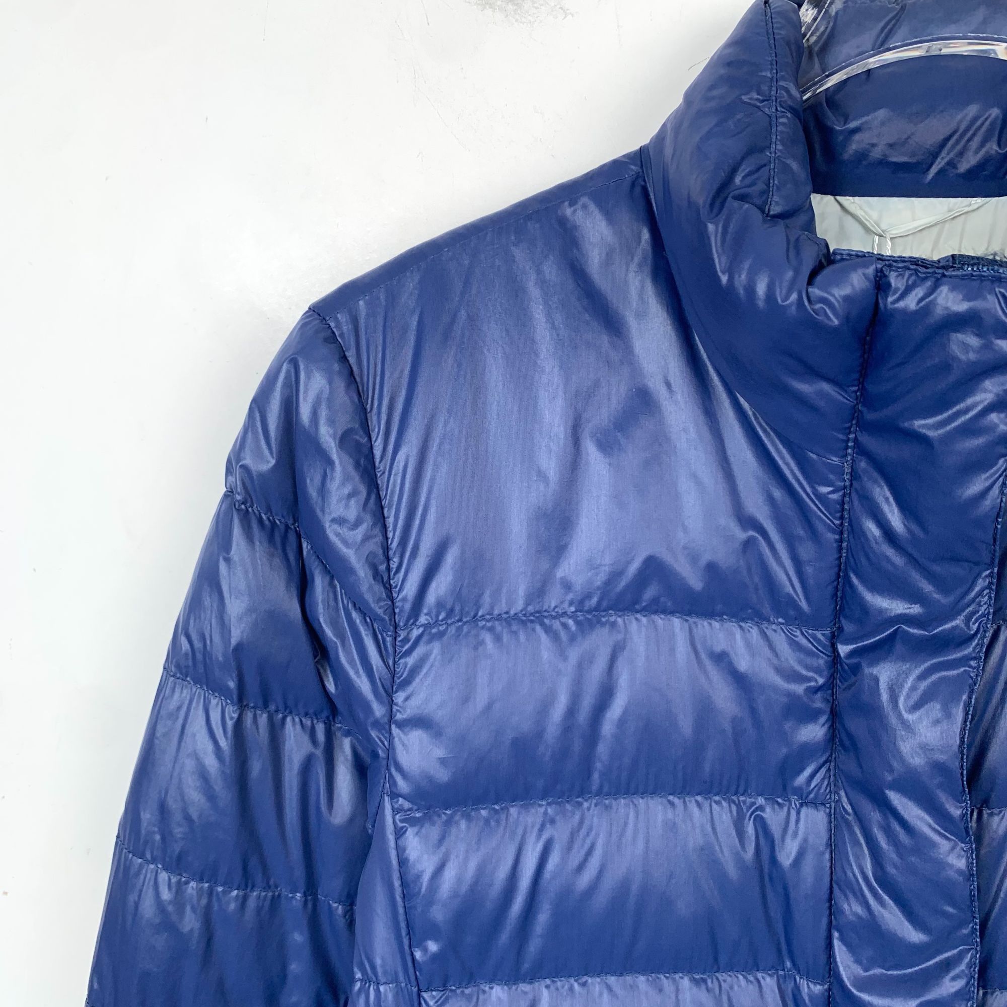 Prada Prada Womens Blue Stand-Up Collar Down Jacket Size 38 S Size XS / US 0-2 / IT 36-38 - 12 Thumbnail