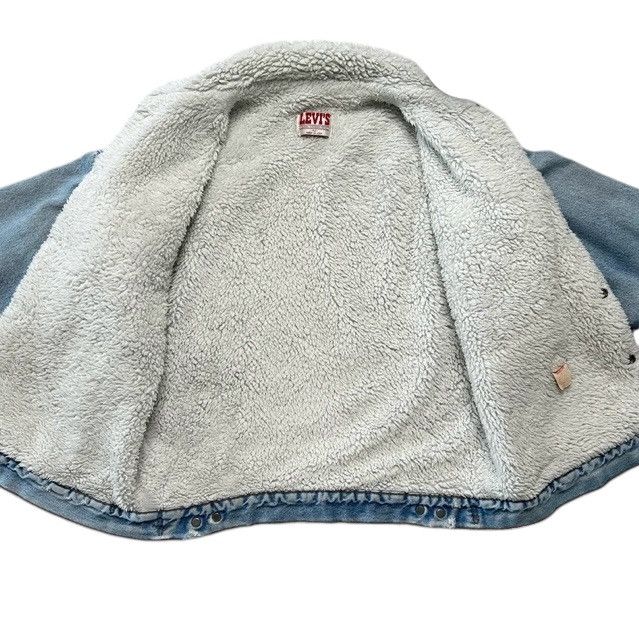 Levi's Vintage Sherpa Denim Jacket Authentic Faded 1980’s Workwear Size US M / EU 48-50 / 2 - 4 Thumbnail