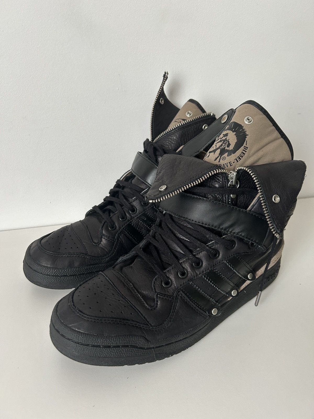 Adidas × Diesel Adidas x Diesel F/W11 - Forum Mid Lea Sneaker