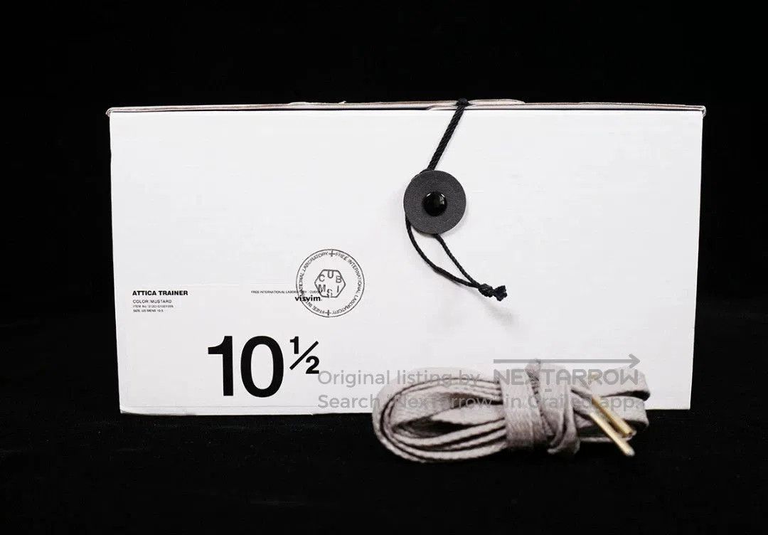 Visvim visvim attica mustard sneaker shoes. Size US 10.5 / EU 43-44 - 6 Thumbnail