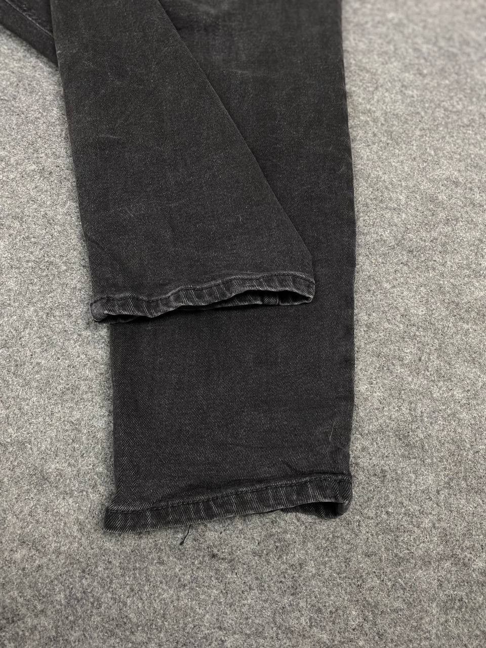 Asos asos black distressed denim made in egypt Size US 37 - 6 Thumbnail