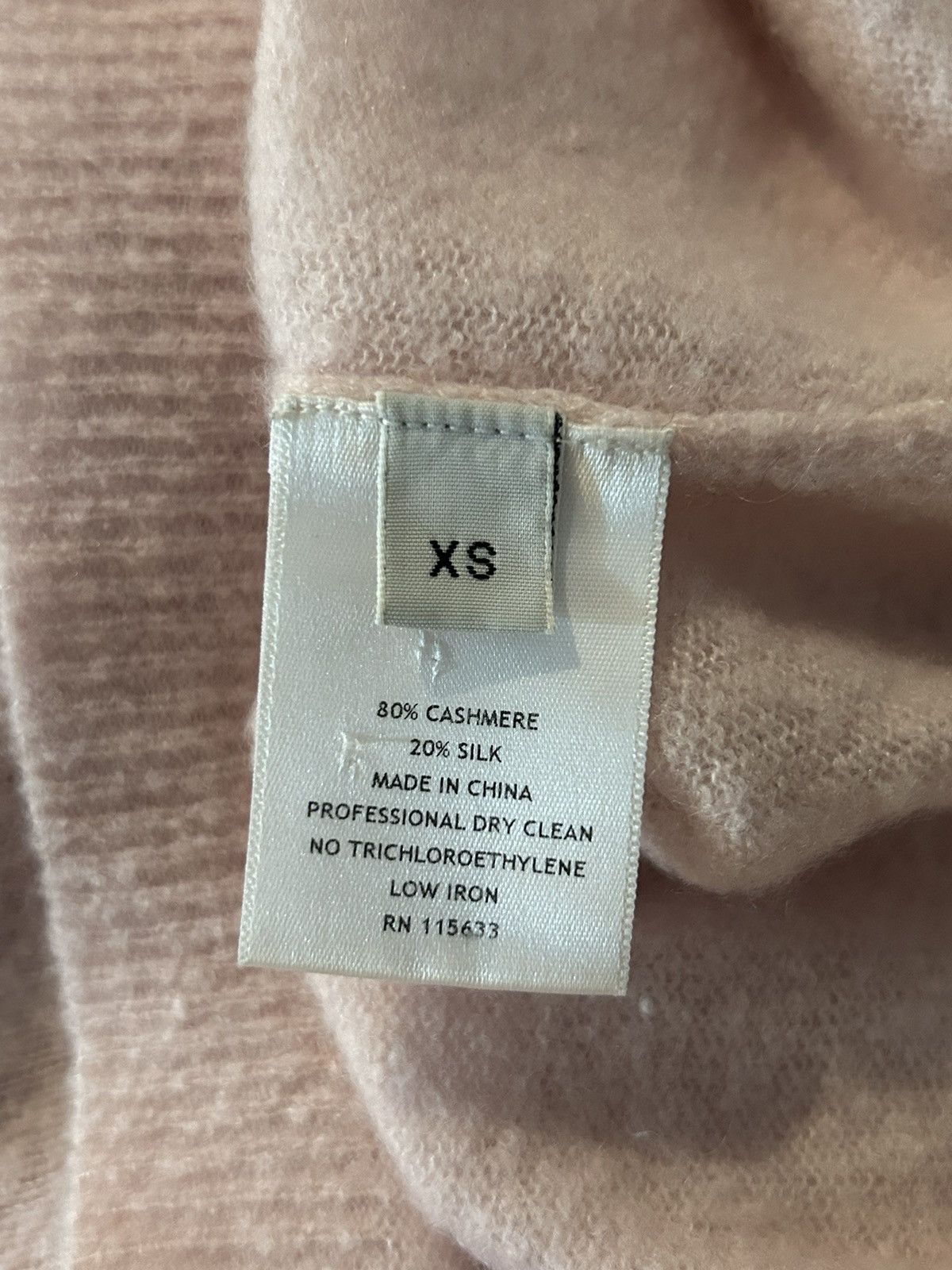 Gabriela Hearst Cashmere Silk Distressed Sweater Size XS / US 0-2 / IT 36-38 - 6 Thumbnail