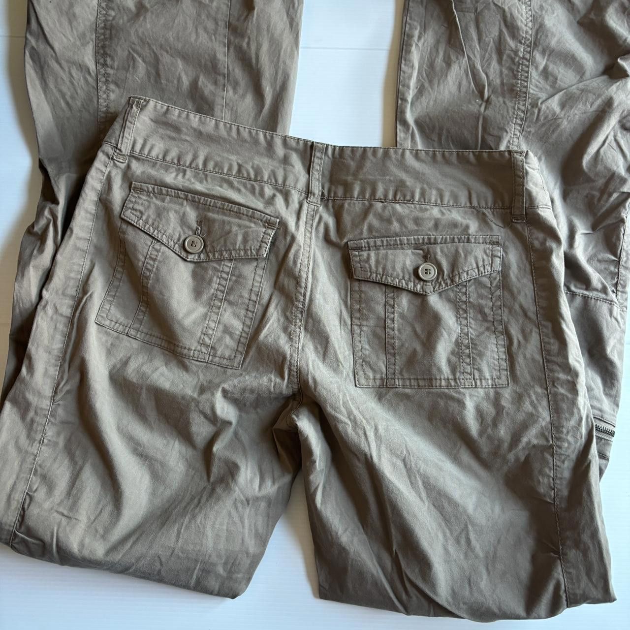 Designer Y2k Cargo Pants Size 5 Size 28" / US 6 / IT 42 - 1 Thumbnail