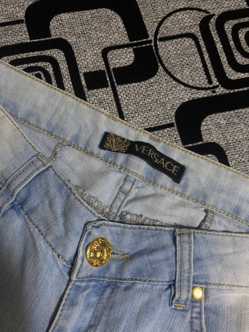 Other Crazy Crash Dirty Baggy Faded Jean Japan Avant Garde Style Size US 30 / EU 46 - 2 Thumbnail