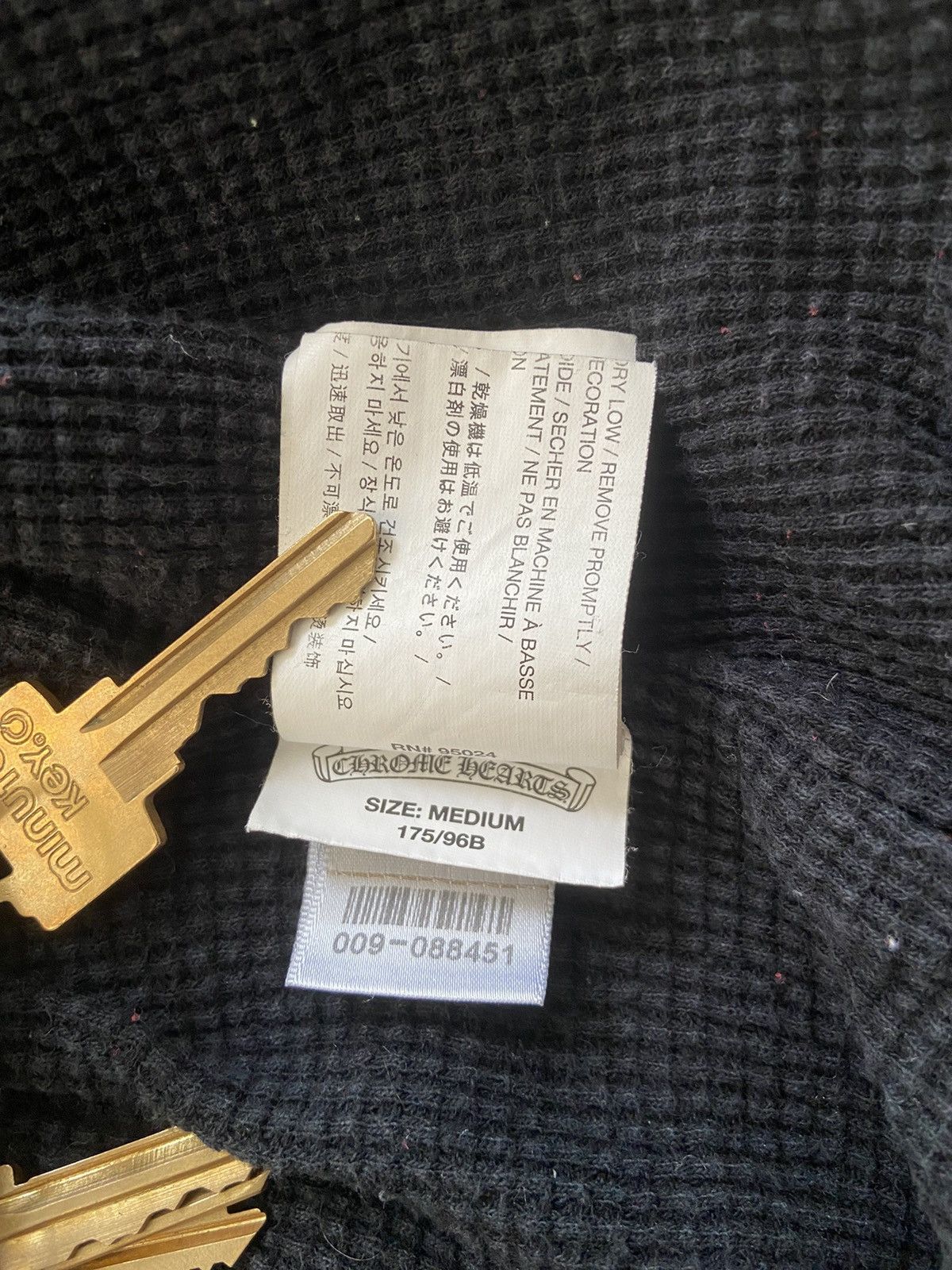 Chrome Hearts Chrome hearts x Foti thermal hoodie Size US M / EU 48-50 / 2 - 10 Thumbnail