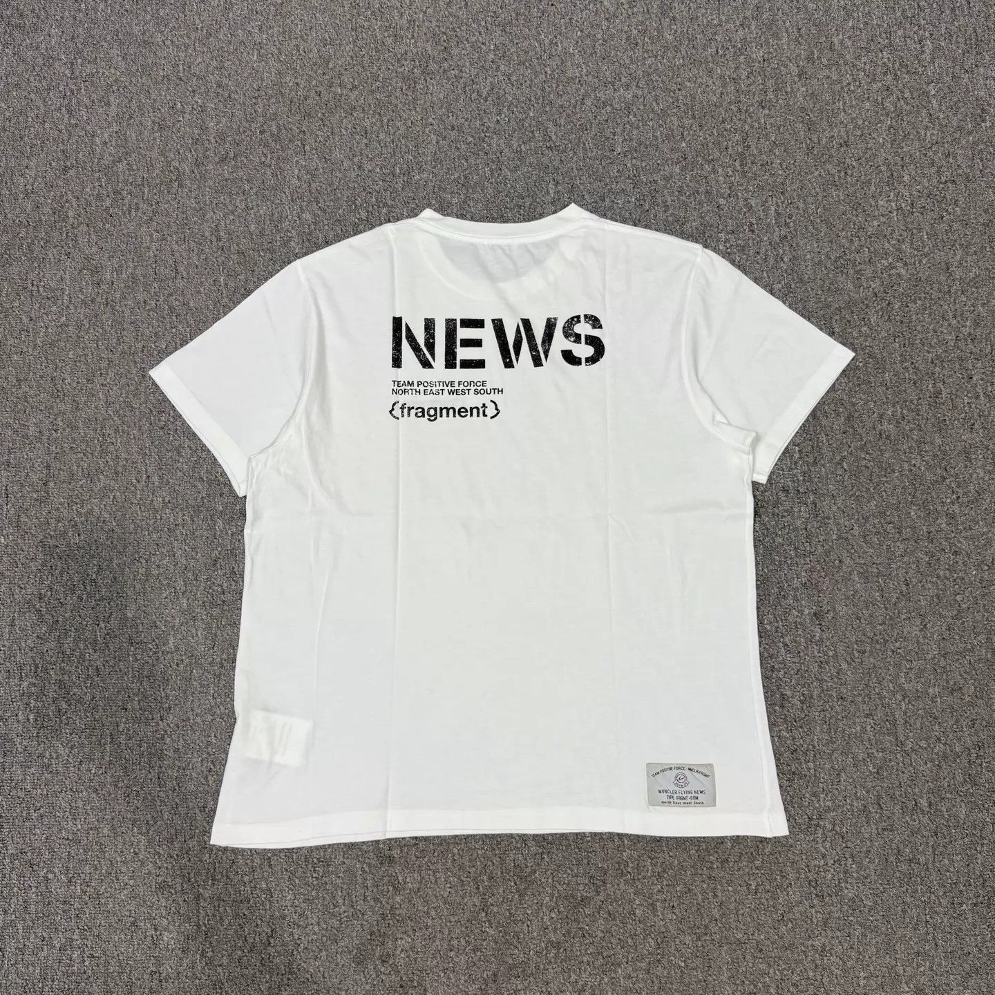 Moncler Moncler White Double Logo Short Sleeve Tee M 99 New Size M / US 6-8 / IT 42-44 - 2 Thumbnail