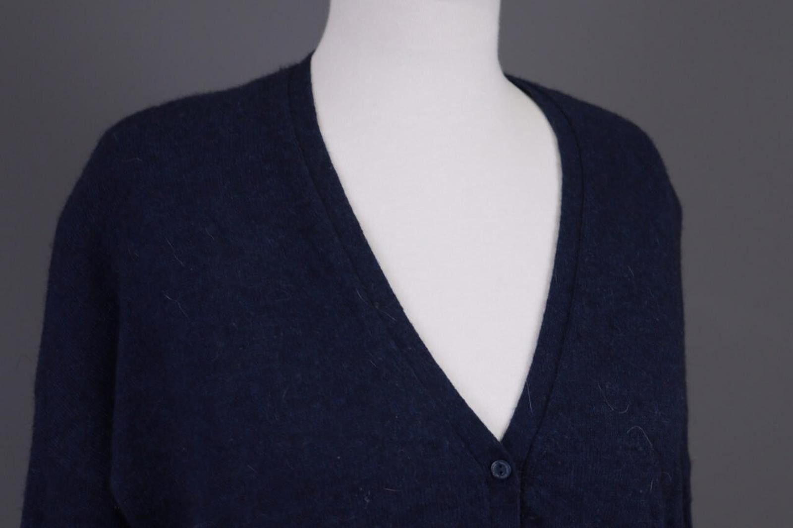 Designer Princess Goes Hollywood Blue Wool Sweater Size 40 / M Size M / US 6-8 / IT 42-44 - 5 Thumbnail