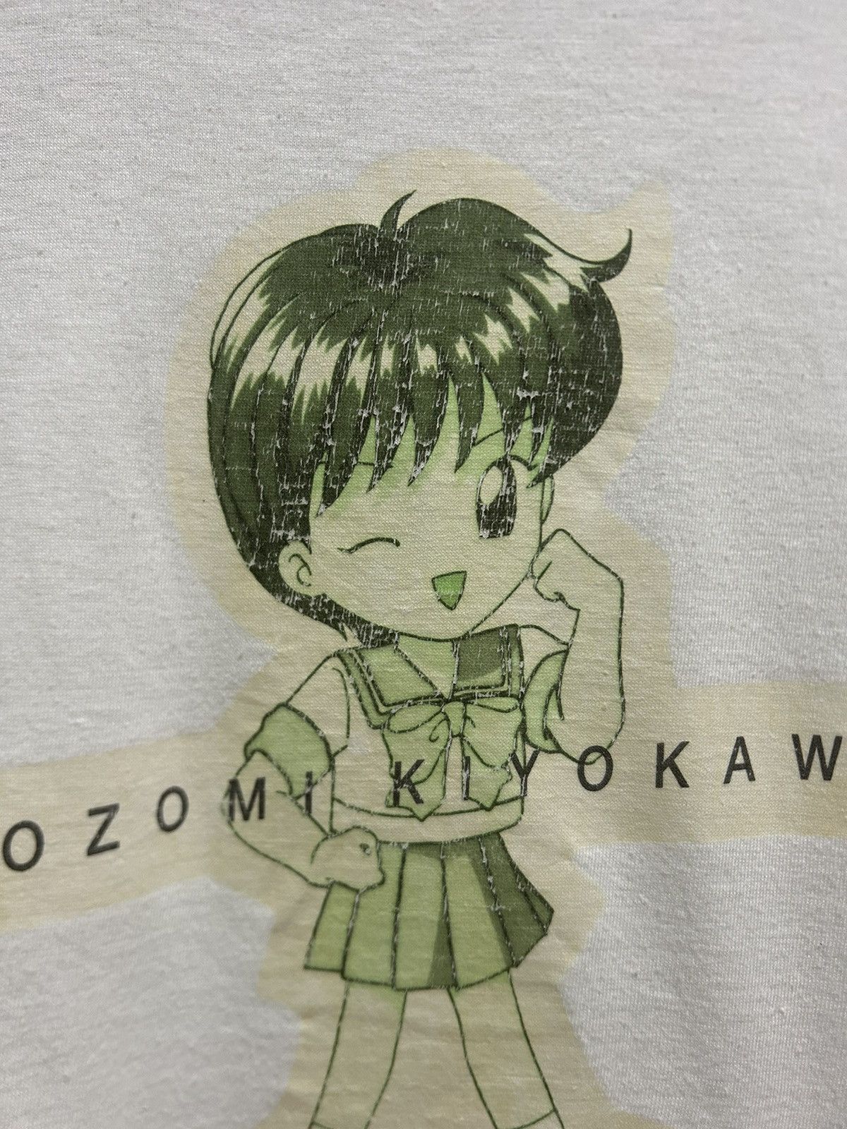 Anime Vintage 1990s Nozomi Kiyokawa Tokimeki Memorial Konami Tee Size US M / EU 48-50 / 2 - 4 Thumbnail