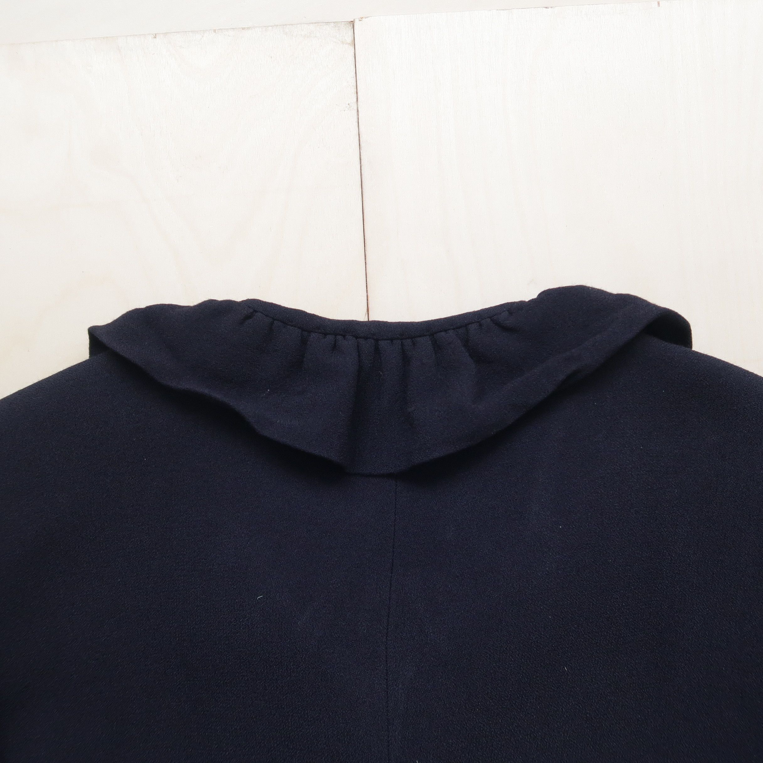 Saint Laurent Paris Yves Saint Laurent Diffusion Femmes Ruffle Jacket Blazer Size M / US 6-8 / IT 42-44 - 16 Thumbnail