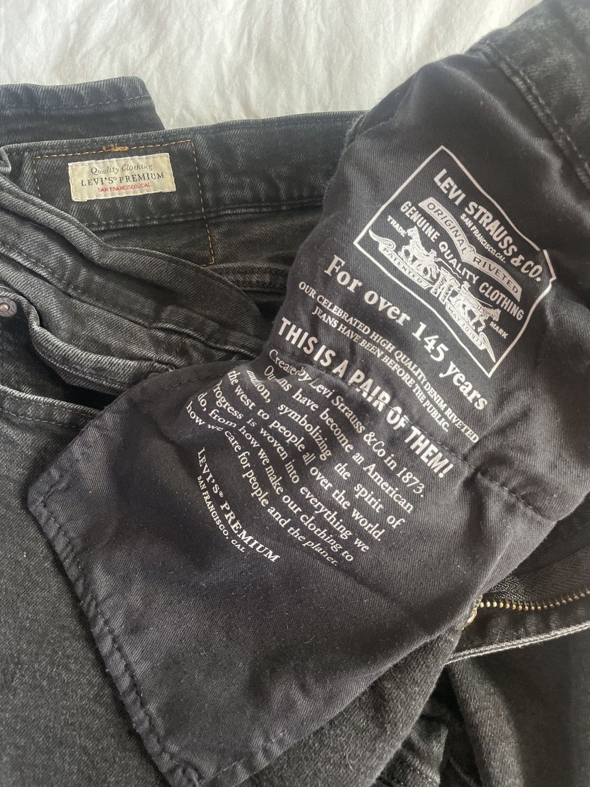 Levi's Vintage Clothing × Vintage Levis LVC 514 Slim Fit Jeans Size US 33 - 11 Thumbnail