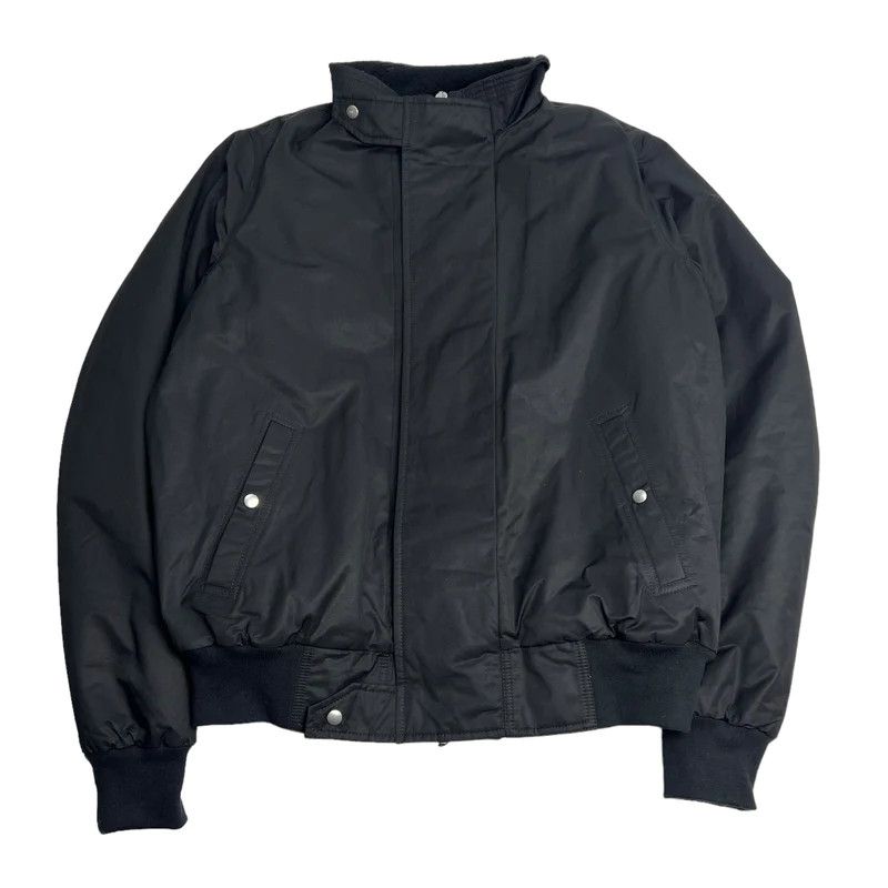 Pre-owned Rick Owens Drkshdw Black Nylon Globe Snap Bomber Jacket