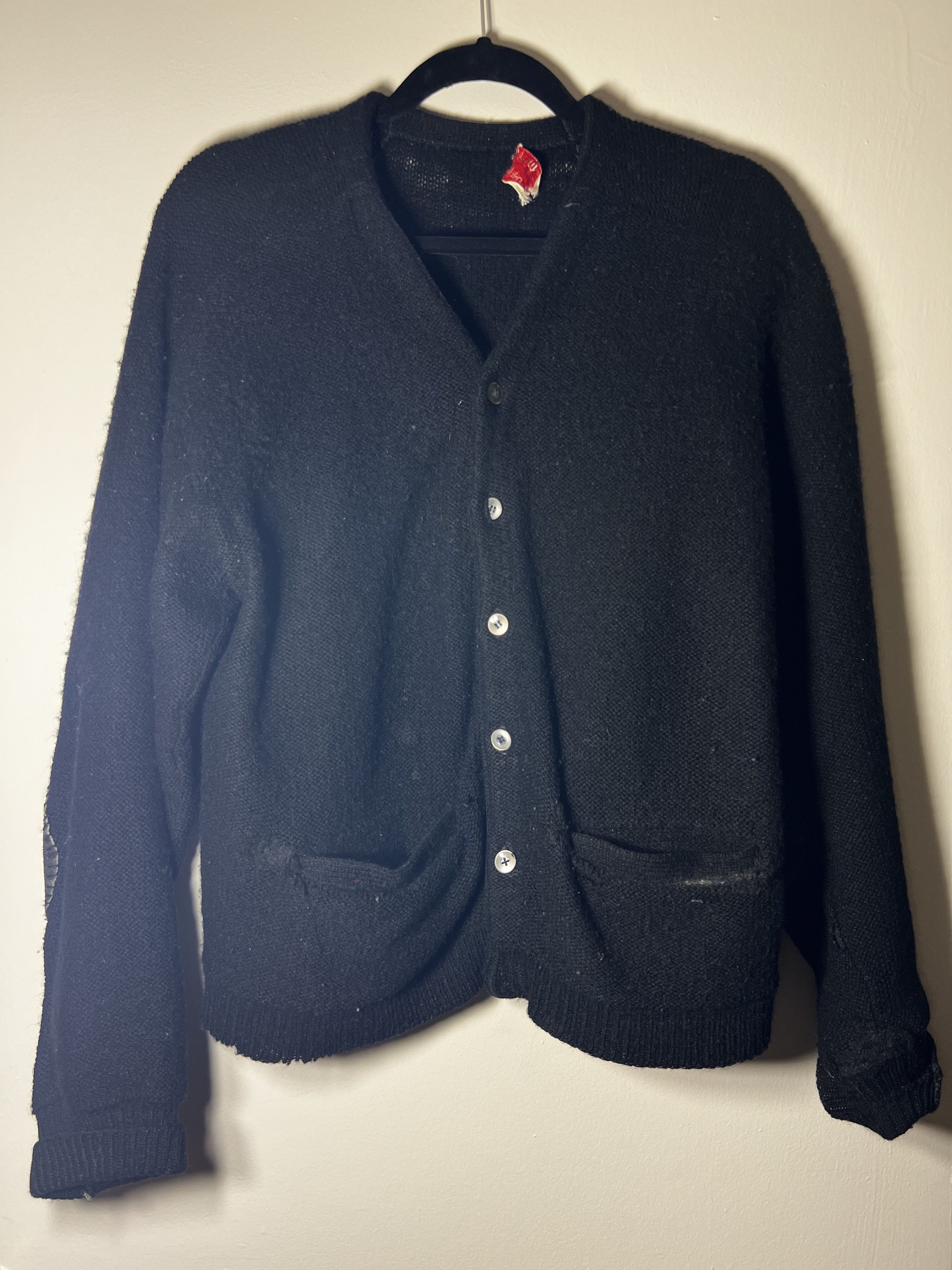 Other × Vintage Vintage 40's-50's Wool, Alpaca, Orlon Acrylic Knit Sweater Size US S / EU 44-46 / 1 - 1 Thumbnail