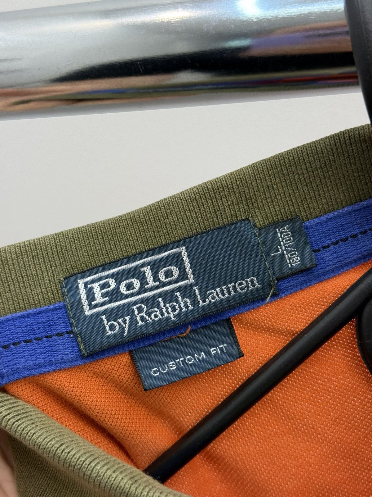 Polo Ralph Lauren Vintage Polo Ralph Lauren Big Pony Orange Polos Size US L / EU 52-54 / 3 - 4 Thumbnail