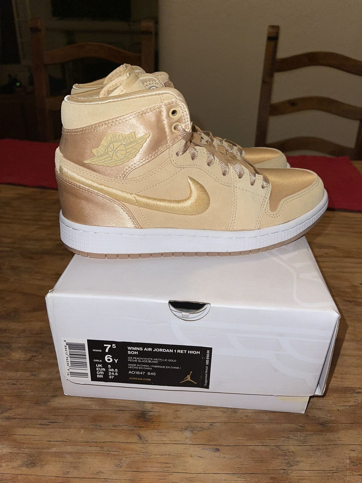 Jordan 1 Season Of Her Ice Peach