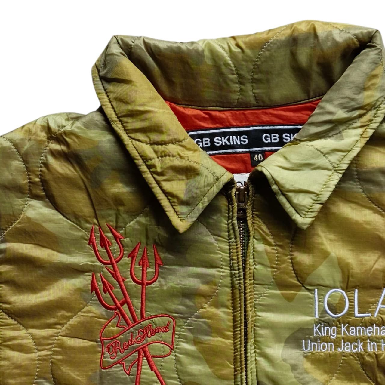 IOLANI Iolani x GB SKINS Souvenir Quilted Jacket Size US L / EU 52-54 / 3 - 3 Thumbnail