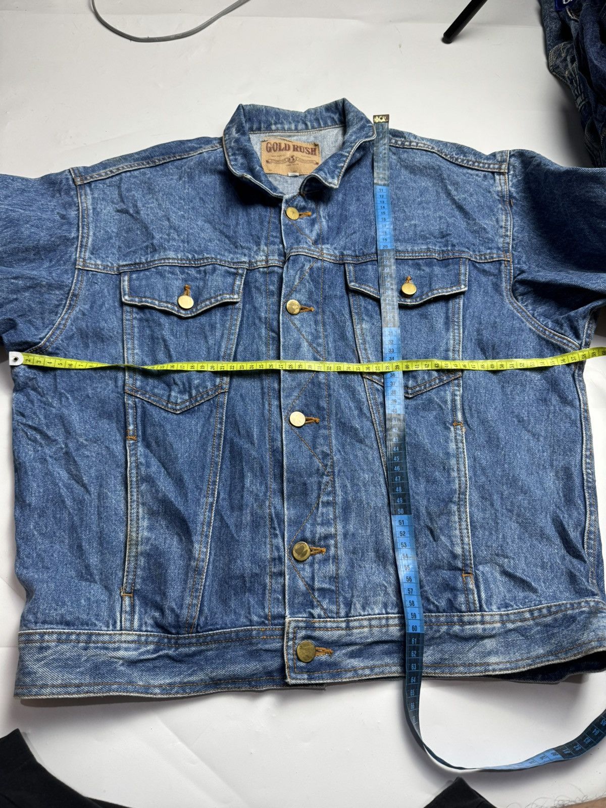 Beauty Beast × Hysteric Glamour × Japanese Brand Gold Rush Denim Jacket Vintage Japanese Size US L / EU 52-54 / 3 - 5 Thumbnail