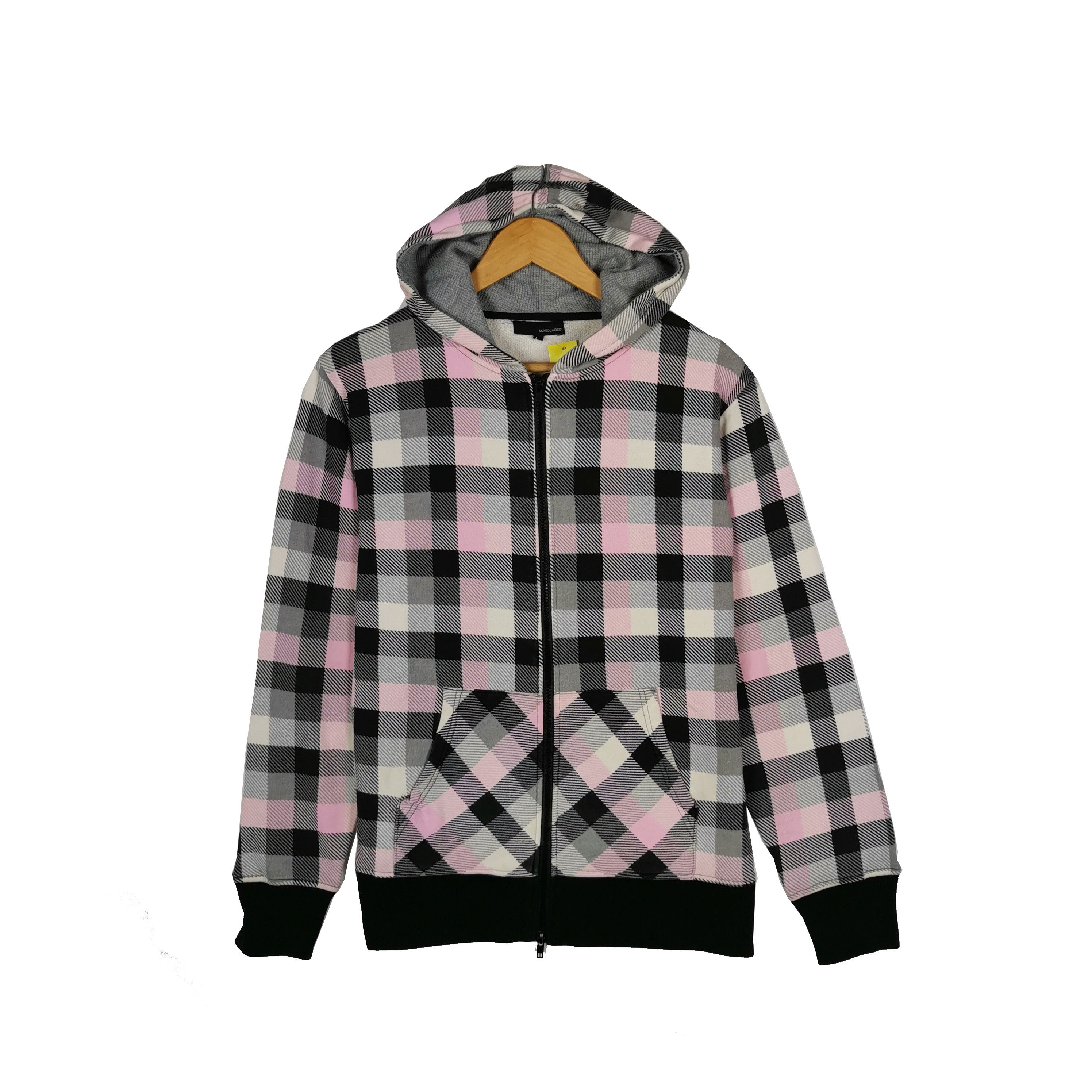 Japanese Brand M25QUARED Sweatshirt Hoodie Flannel Japanese Sweater Hooded Size S / US 4 / IT 40 - 1 Thumbnail