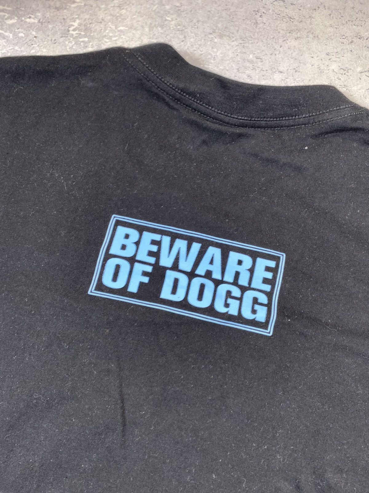 Band Tees × Rap Tees Snoop Doggy Dogg Beware of dogg Men Black T-shirt Size US M / EU 48-50 / 2 - 6 Thumbnail
