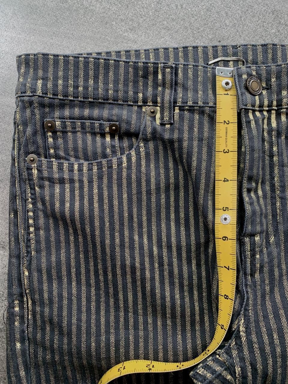 Saint Laurent Paris FREE TAX! Gold Striped Skinny Denim Jeans Size US 32 / EU 48 - 16 Thumbnail
