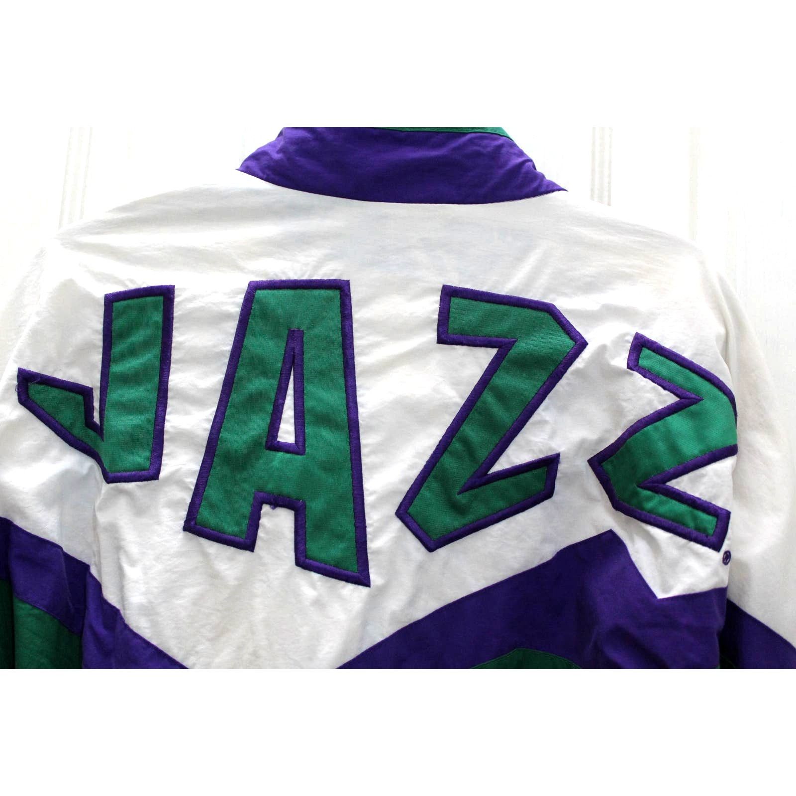 NBA × Starter Utah Jazz 90s APEX windbreaker jacket M purple NBA vintage Size US M / EU 48-50 / 2 - 10 Thumbnail