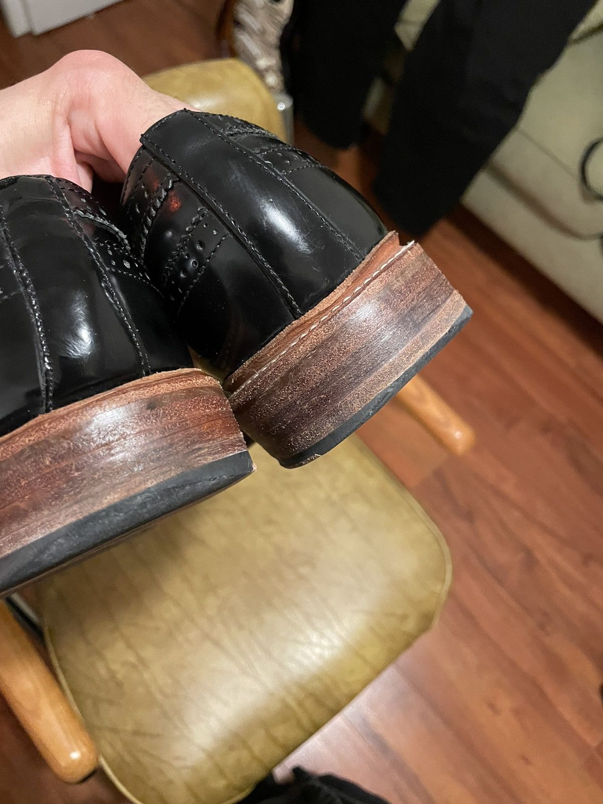 Grenson Patent brogues 9us ! Size US 9 / EU 42 - 9 Thumbnail